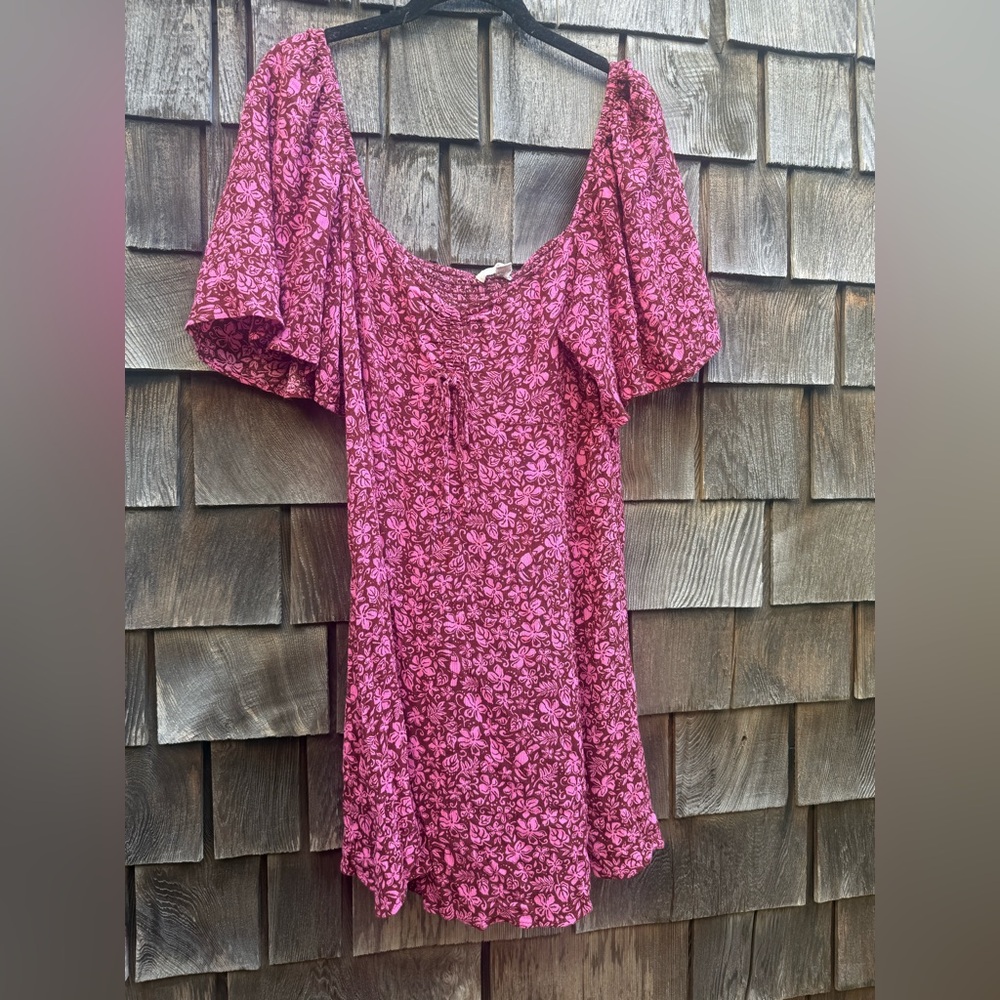 Rip Curl Pink Floral Dress